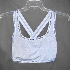 Gray Sports Bra